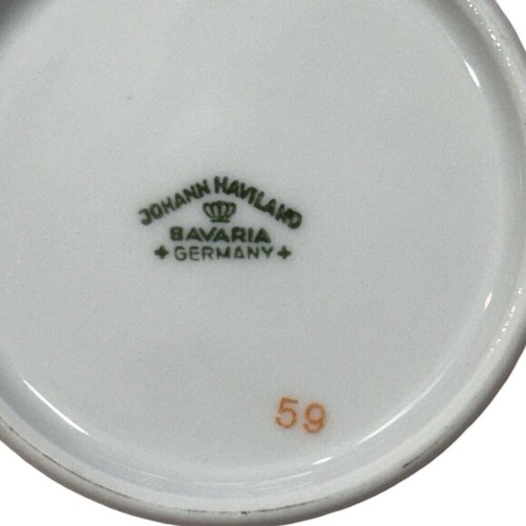 Vintage JOHANN HAVILAND Blue Garland‎ Dessert Fruit Ice Cream Bowls 5 1/8" NEW - Picture 4 of 5